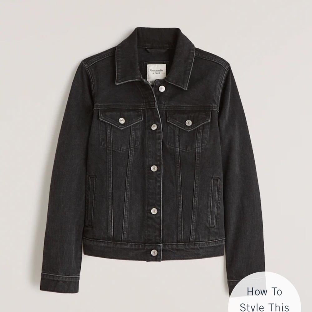A&F Oversized Denim Jacket